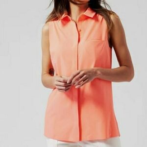 Athleta Urbanite II Tank in the color Sunny Coral.  Size: Large